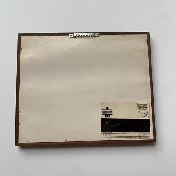 Castle Hall Habana Cigar Box Label Framed Vintage - Picture 7 of 9